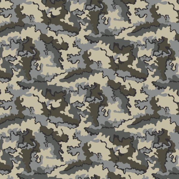 Premium Camouflage Pattern Crew