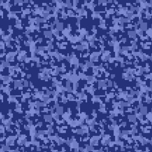 Blue Digital Camouflage Blue Digital Camouflage