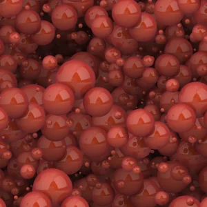 Red Bubbles 22