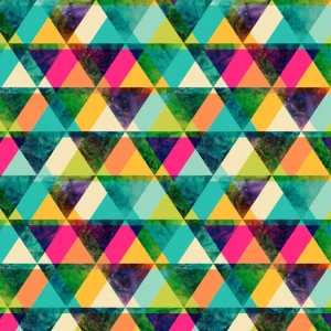 Watercolor Triangles