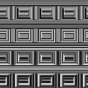 Rectangular Circles Illusion