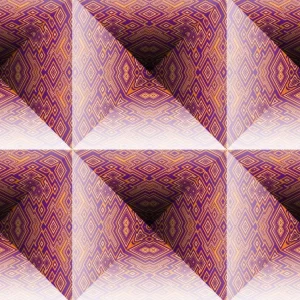 Patterned Pyramid