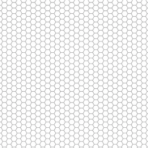 HexCell Honeycomb Gray