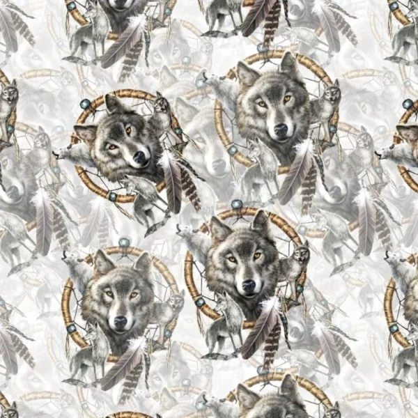 Wolf Dreamcatcher
