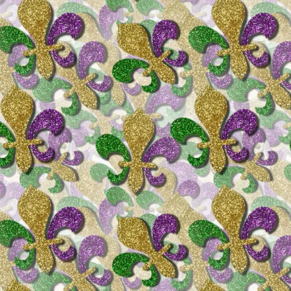 Mardi Gras Fluer De Lis 21