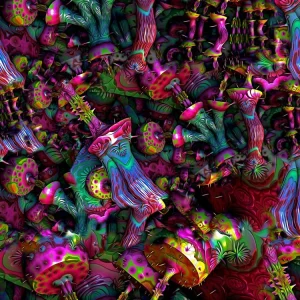 Fractal Mushrooms