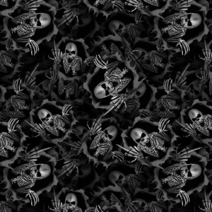 Skeleton Middle Finger 23