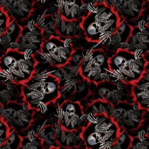 Skeleton Middle Finger 22