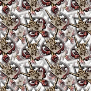 Skeleton Dice 23