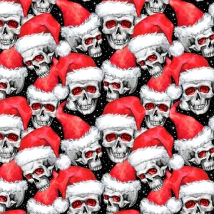 Santa Skulls