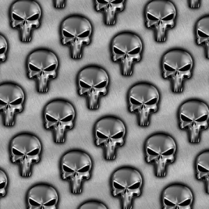 Punisher Brushed Steel