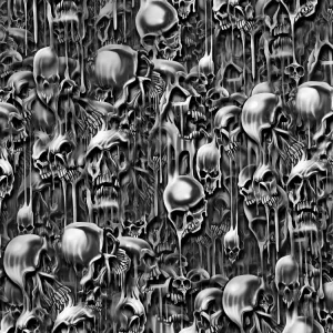 Melting Skulls 25
