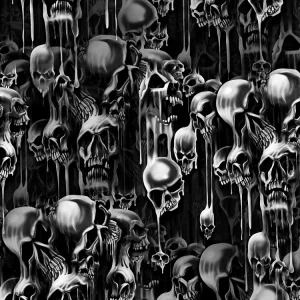 Melting Skulls 24