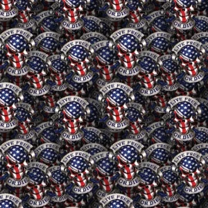 Live Free or Die Skulls 23