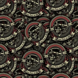 Live Free or Die Skulls 22