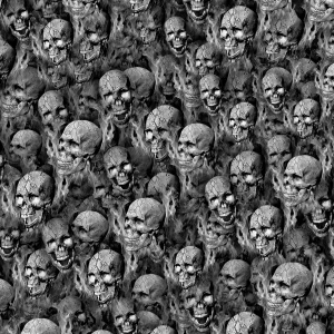 Human Snake Skulls on Fire 22