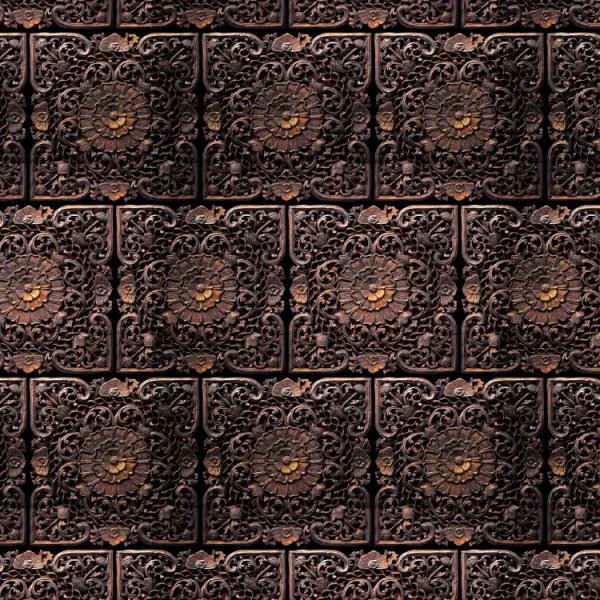 Carved Wood Panels
