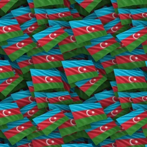 Azerbaijan Flag