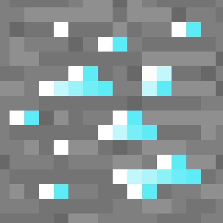 Diamond Ore Minecraft