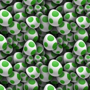 Mario Yoshi Egg