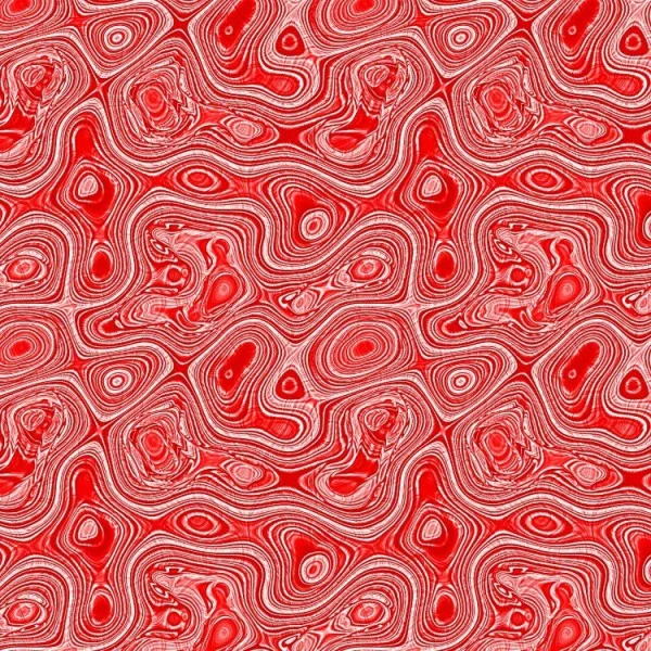 Damascus Steel 26 Red