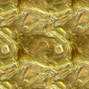 Crumpled Gold Leaf