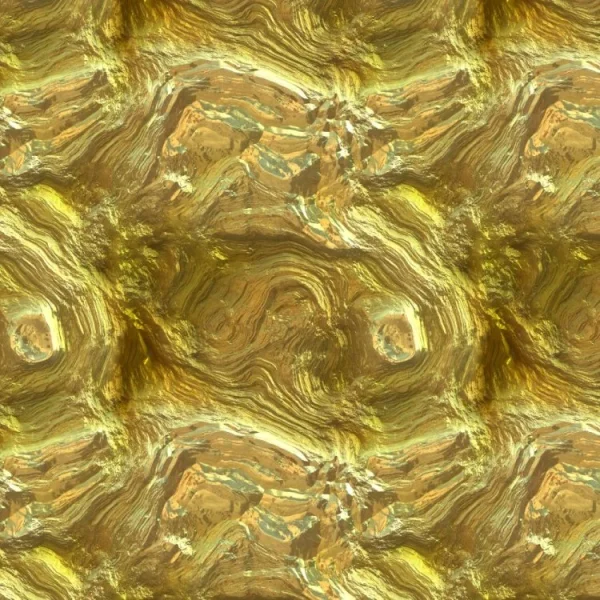 Crumpled Gold Leaf