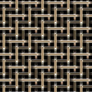 Woven Chrome Grill 22