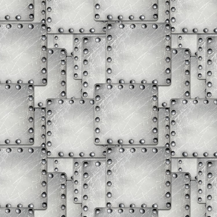 Riveted Aluminum Patches 26 Pattern Crew