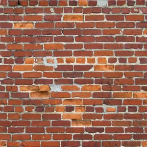 Patched Brick Wall
