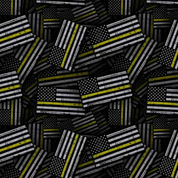 Thin Yellow Line Flag