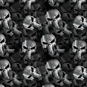 Punisher Silver Thin Line