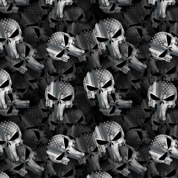 Punisher Silver Thin Line