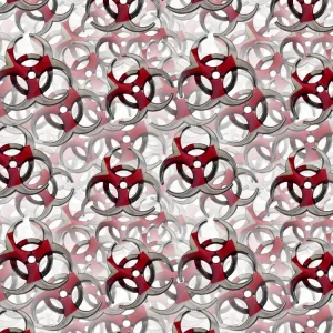 Medical Flag BioHazard 22