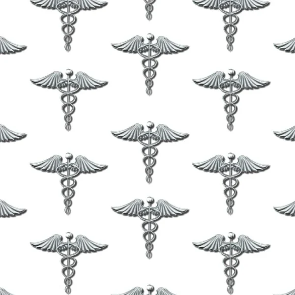 Silver Caduceus 25