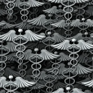 Silver Caduceus 23