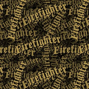 Firefighter Engine Turned Gold 26