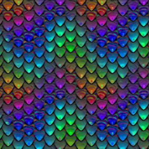 Rainbow Dragon Scales