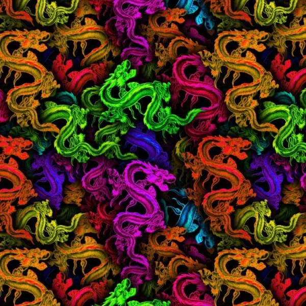 Neon Dragons