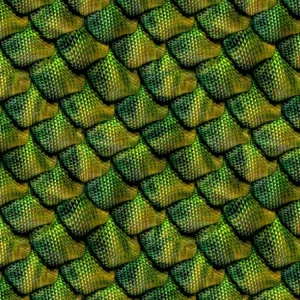 Dragon Scales Green 22