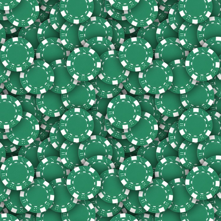 Poker Chips 25 Pattern Crew