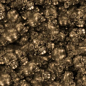 Steampunk Skulls 23