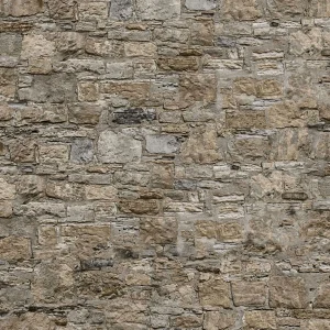 Stone Castle Walls