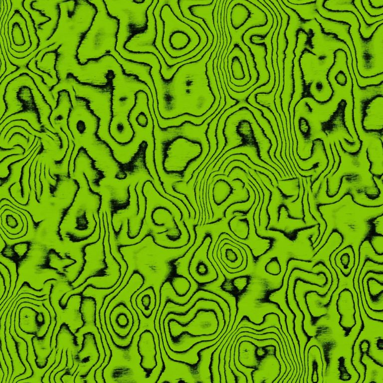 Green Plywood Pattern Crew