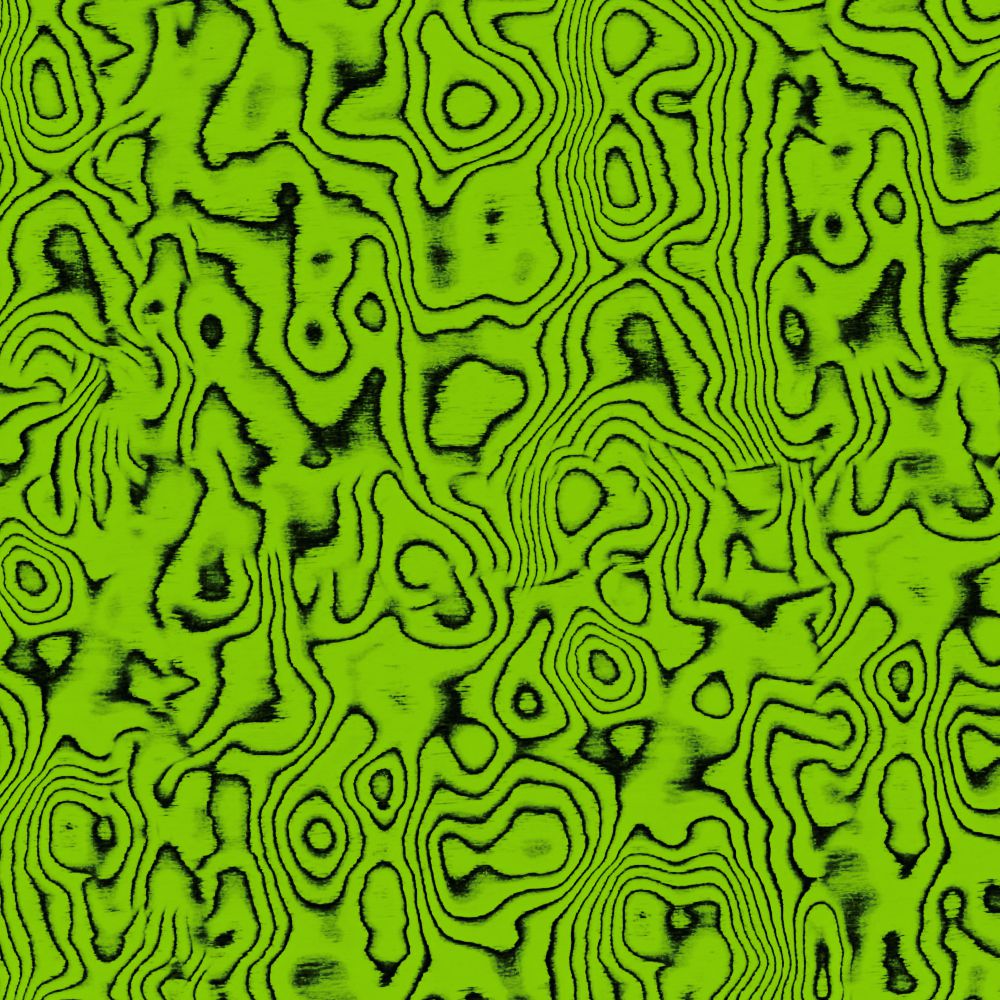 Green Plywood Pattern Crew