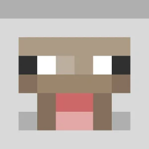 Minecraft Sheep Head