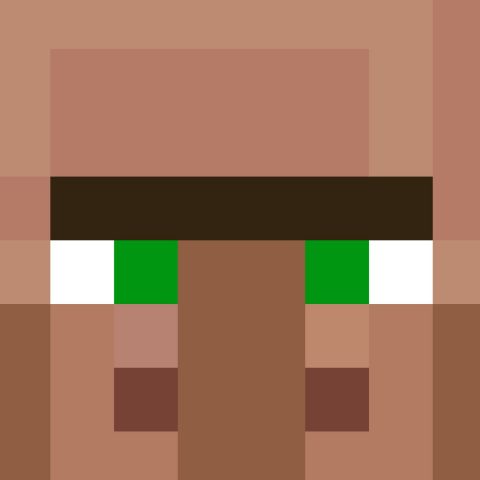Minecraft Villager Head – Pattern Crew