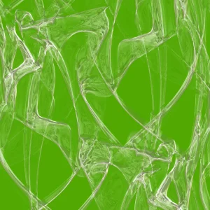 Water Flowing Green