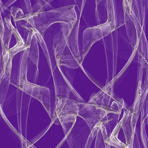 Water Flowing Purple