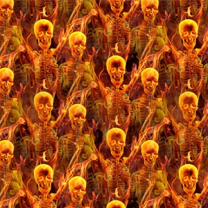 Fire Skeleton